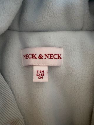 Buzo de pana y polar para bebé