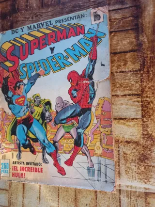MARVEL/DC SUPERMAN SPIDERMAN HULK BRUGUERA1981