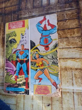 MARVEL/DC SUPERMAN SPIDERMAN HULK BRUGUERA1981