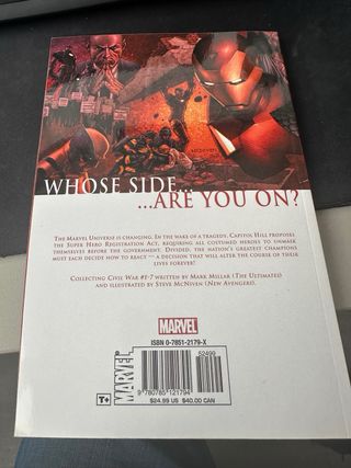 Civil War (2006 Marvel) #1A