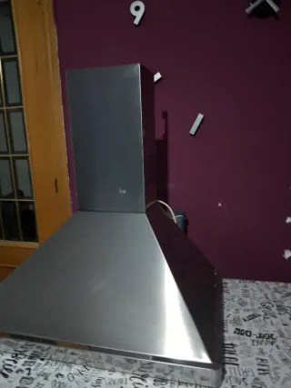 Campana extractora de cocina acero inoxidable