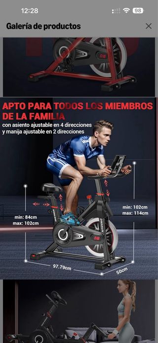 Bicicleta Estática DMASUN