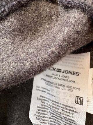 Sudadera Jack & Jones Hombre Negra