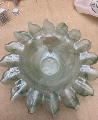 Centrotavola in vetro artistico