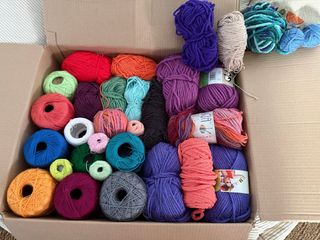 Lotes de Hilo y Lana para Manualidades