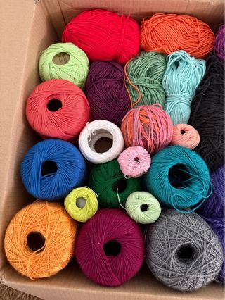 Lotes de Hilo y Lana para Manualidades