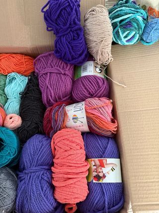 Lotes de Hilo y Lana para Manualidades