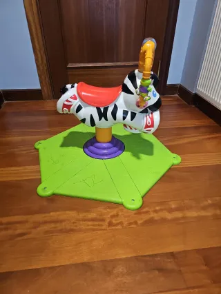 Cebra saltarina Fisher-Price