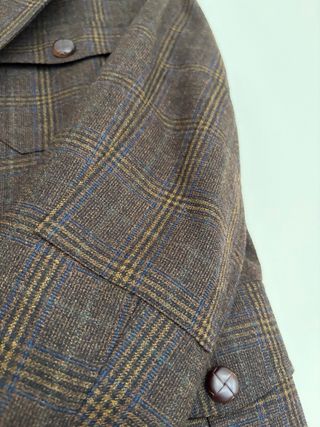 Americana de cuadros hombre