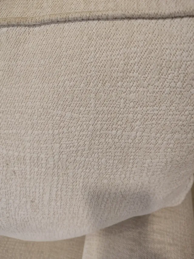 Sofá 3 Plazas Beige Tela