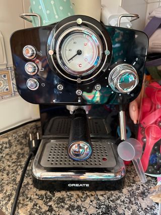 Cafetera Create Negra
