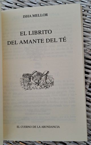 "El librito del amante del té" Isha Mellor