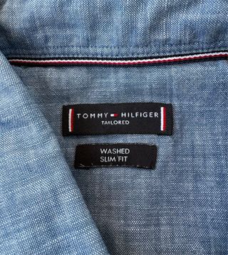 Camisa Tommy Hilfiger Hombre Azul