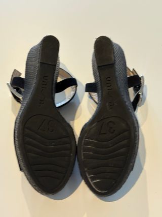 Sandalias Unisa Ante Negro Talla 37