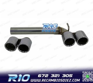 KIT ESCAPE BMW F30 F31 LOOK M3 COLAS DOBLES AMBOS LADOS