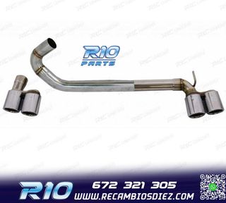 KIT ESCAPE BMW F30 F31 LOOK M3 COLAS DOBLES AMBOS LADOS