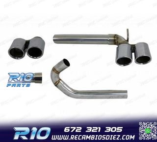 KIT ESCAPE BMW F30 F31 LOOK M3 COLAS DOBLES AMBOS LADOS