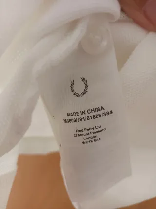 Polo Fred Perry original