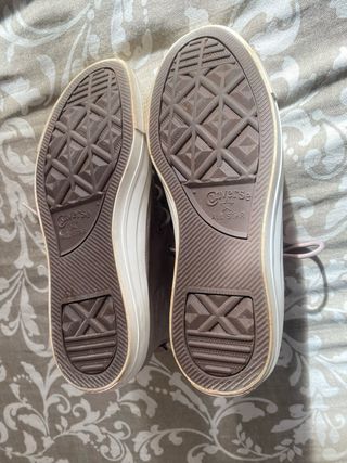 Converse Chuck Taylor All Star Cuero Rosa