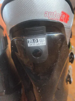 Botas de esquí Salomon Talla 45 2/3 (29 cm)