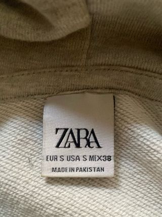 Sudadera Zara Gris