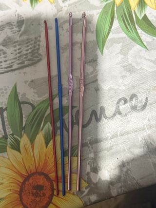 Set uncinetti all'uncinetto