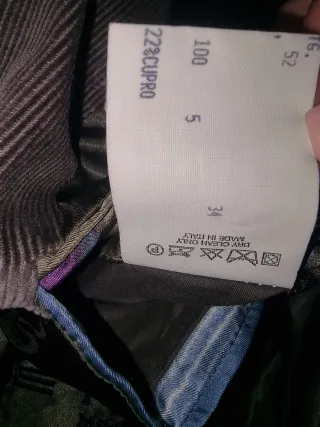 Giacca vintage Etro velluto grigio a coste