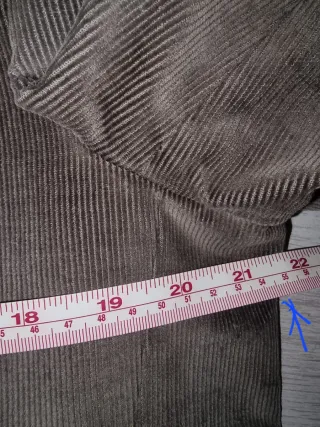 Giacca vintage Etro velluto grigio a coste