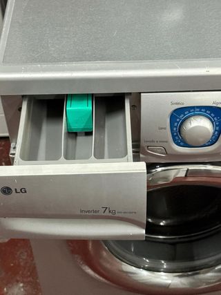 LAVADORA LG EN INOX DE 7 KILOS