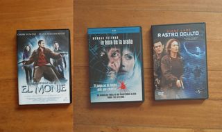 DVD : El Monje, La Hora de la Araña, Rastro Oculto