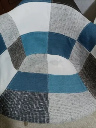 Butaca Patchwork Diseño Moderno