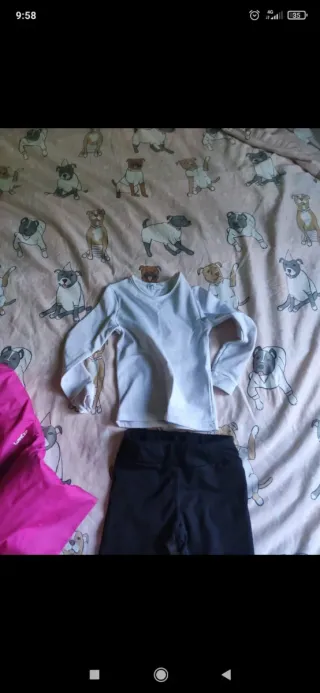 Lote Ropa Nieve Niña 3 Años