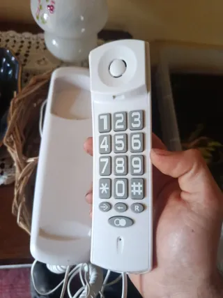 Telefono fisso Brondi Compact Bianco