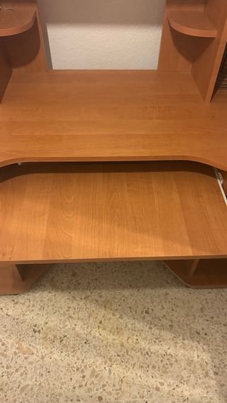 Escritorio completo madera
