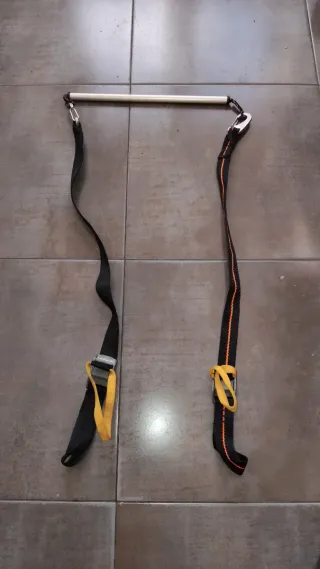 Estribos parapente sillas, más en perfil
