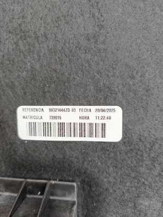 Bandeja maletero Citroën Berlingo