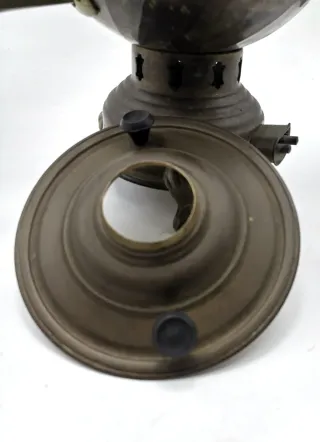 Curioso samovar ruso antiguo eléctrico de latón