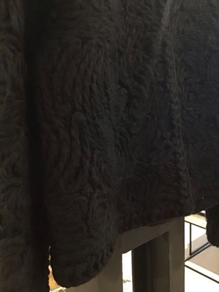 Chaqueta Zara Punto Negra xl