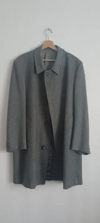 Chaquetón gris hombre
