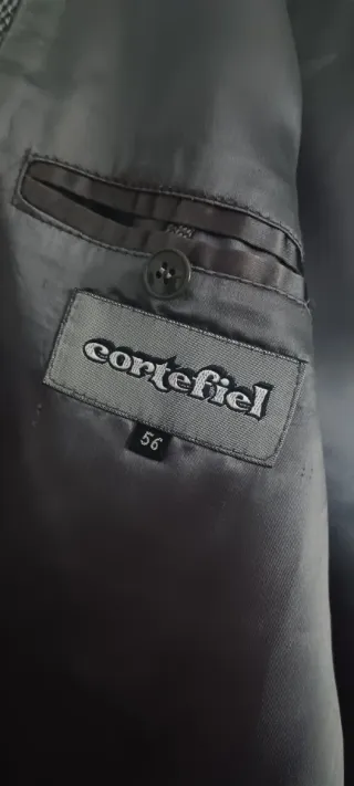 Chaquetón gris hombre