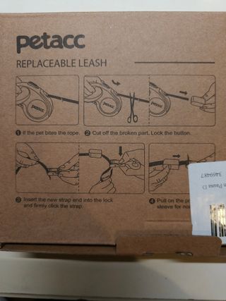 Guinzaglio retrattile misura large 5MT 50Kg