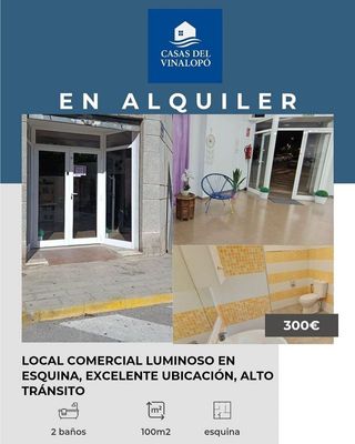 Local comercial en alquiler en Aspe