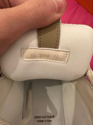 LV Skate Beige Blanco