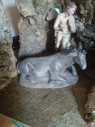 Nacimiento Belén Barro y Tela Artesanía