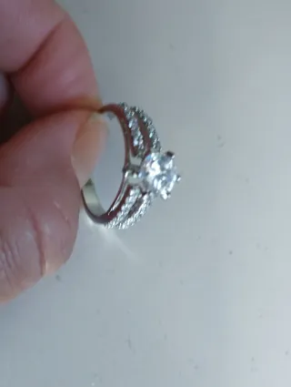 Anillo Plata de Ley Circonitas
