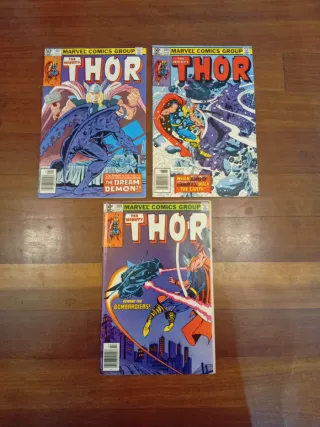 The Mighty Thor issues 307 308 309 - 1981 FI