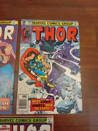 The Mighty Thor issues 307 308 309 - 1981 FI