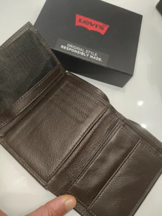 Cartera Levi's Marrón Cuero