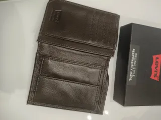 Cartera Levi's Marrón Cuero