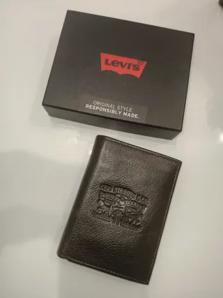 Cartera Levi's Marrón Cuero